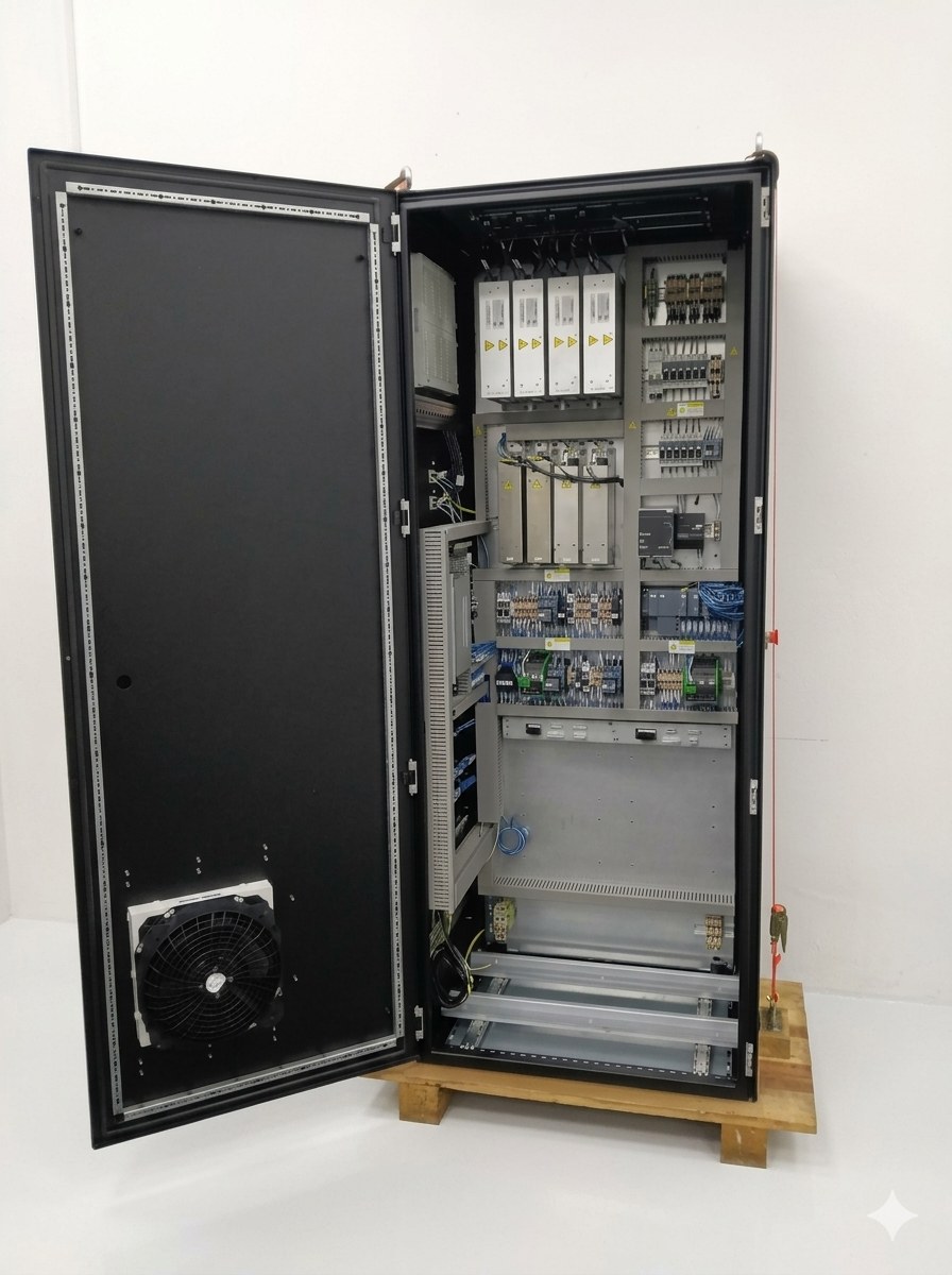High-voltage EE cabinets for 3D metal printers