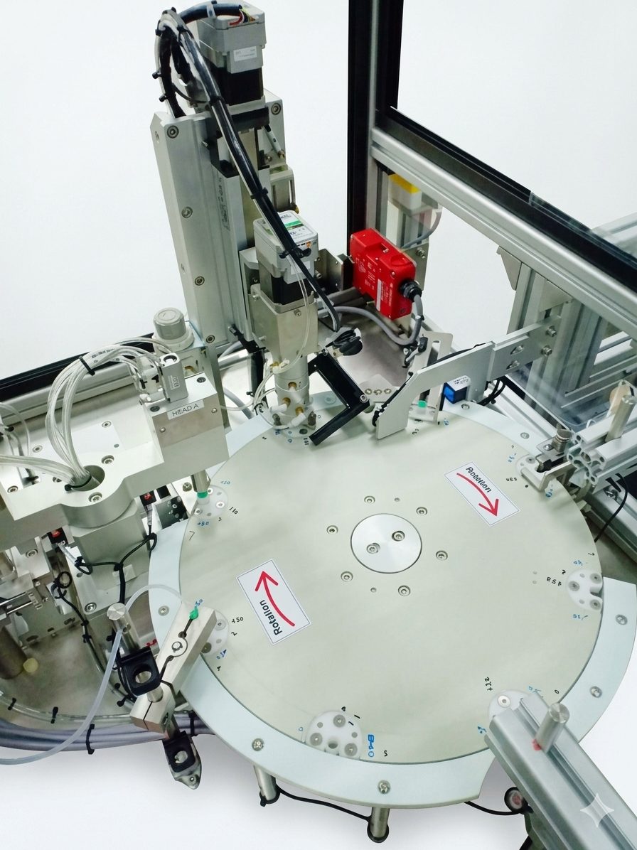 Reagent filling and bottling machines